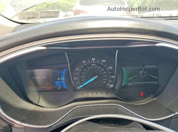3FA6P0HD4HR297921 2017 FORD FUSION Gray ხელსაწყოთა პანელის ხედი