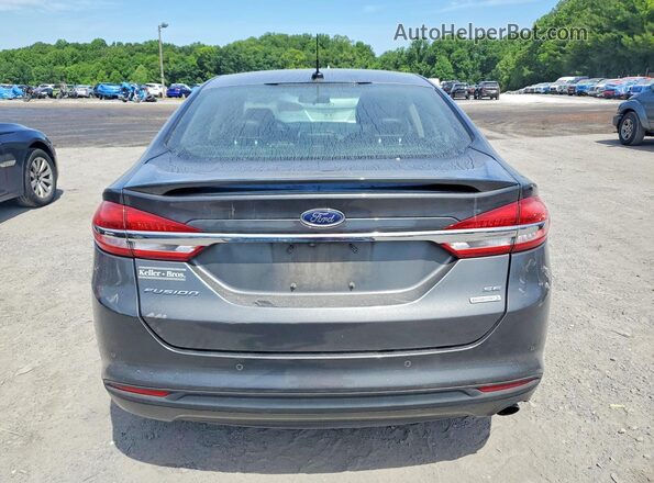 3FA6P0HD4HR297921 2017 FORD FUSION Gray უკანა ხედი