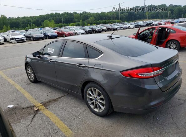 3FA6P0HD4HR348267 2017 FORD FUSION Серый Задняя левая четверть