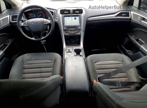 3FA6P0HD4HR348267 2017 FORD FUSION Серый Вид панели приборов