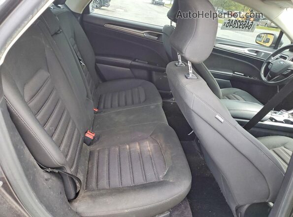 3FA6P0HD4HR348267 2017 FORD FUSION Серый Вид задних сидений