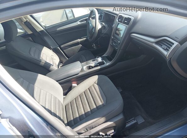 3FA6P0HD4JR224392 2018 FORD FUSION Blue Սալոնի դիմացի տեսք