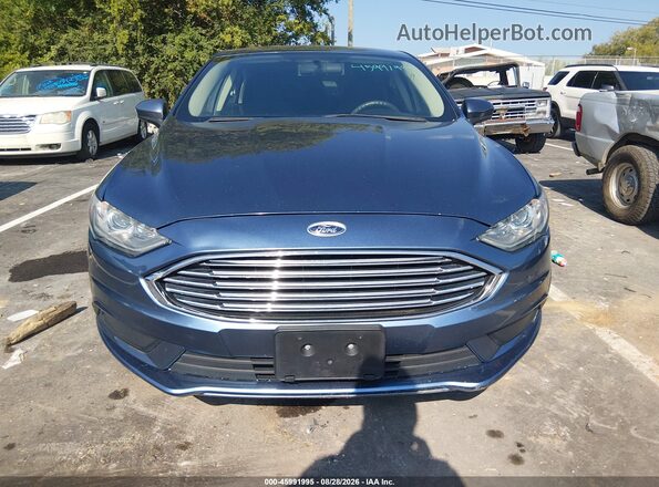 3FA6P0HD4JR224392 2018 FORD FUSION Blue Սարքավորումների վահանակի տեսք