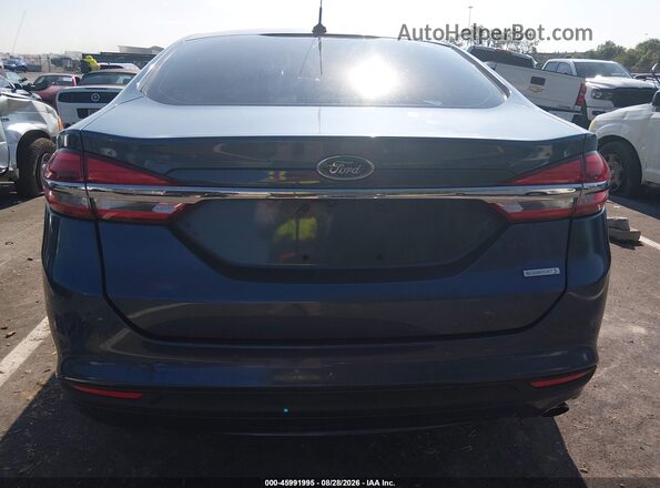 3FA6P0HD4JR224392 2018 FORD FUSION Blue 