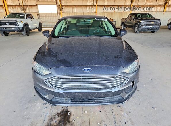 3FA6P0HD4JR251446 2018 FORD FUSION Gray Vista frontal