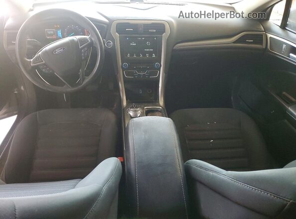 3FA6P0HD4JR251446 2018 FORD FUSION Gray Vista del salpicadero