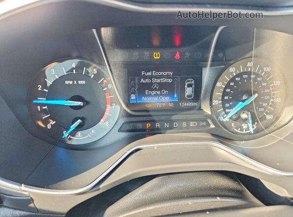 3FA6P0HD4JR258056 2018 FORD FUSION Charcoal Vista del cuadro de instrumentos
