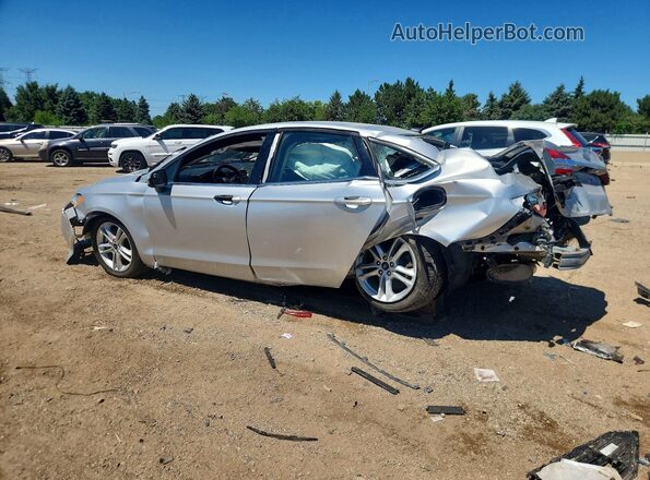 3FA6P0HD4JR265718 2018 FORD FUSION Silver Rear left