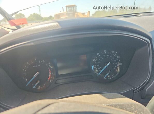 3FA6P0HD4JR265718 2018 FORD FUSION Silver Instrument cluster view
