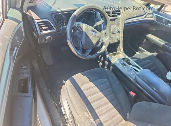 3FA6P0HD4JR265718 2018 FORD FUSION Silver Dashboard view