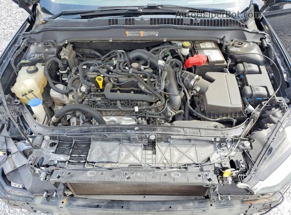 3FA6P0HD4KR112144 2019 FORD FUSION Black Widok wnętrza z tyłu