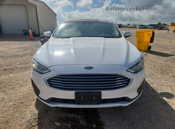 3FA6P0HD4LR112291 2020 FORD FUSION White Front view