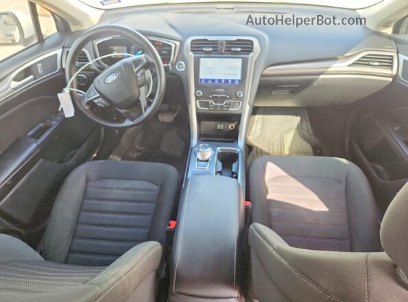 3FA6P0HD4LR112291 2020 FORD FUSION White Dashboard view