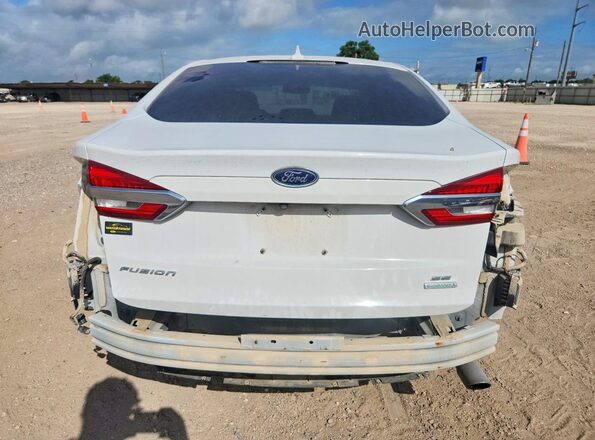 3FA6P0HD4LR112291 2020 FORD FUSION White Rear view
