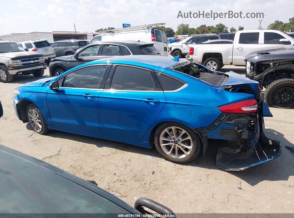 3FA6P0HD4LR113344 2020 FORD FUSION Синий 