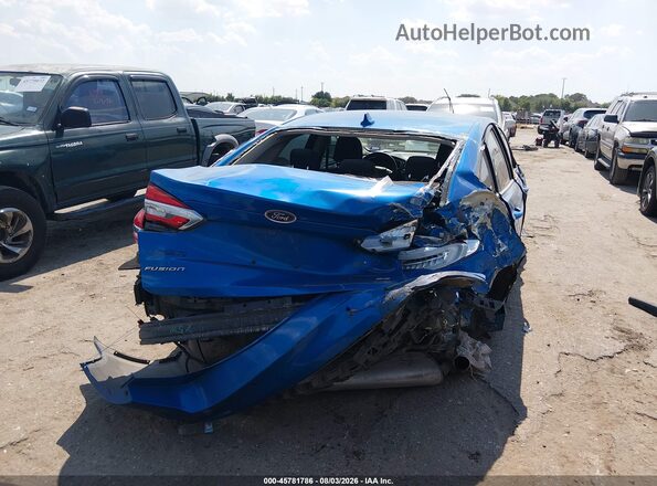 3FA6P0HD4LR113344 2020 FORD FUSION Синий 