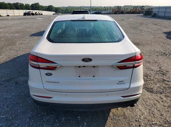 3FA6P0HD4LR119466 2020 FORD FUSION White Հետևի տեսք