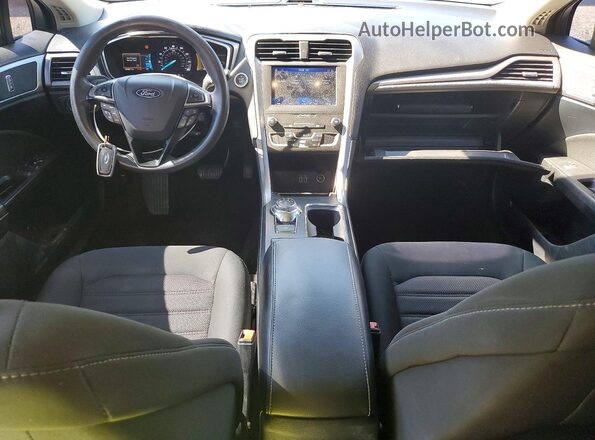 3FA6P0HD4LR135151 2020 FORD FUSION Silver Вид панелі приладів