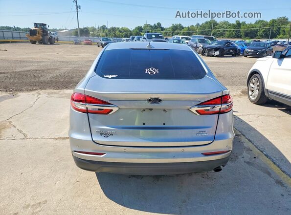 3FA6P0HD4LR135151 2020 FORD FUSION Silver Вид ззаду