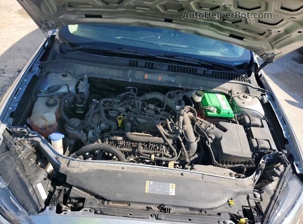 3FA6P0HD4LR135151 2020 FORD FUSION Silver Вид задньої частини салону