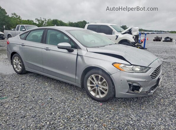 3FA6P0HD4LR143654 2020 FORD FUSION Серебряный Передняя правая четверть