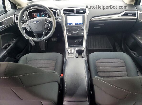 3FA6P0HD4LR143654 2020 FORD FUSION Серебряный Вид панели приборов