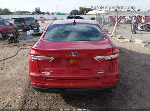 3FA6P0HD4LR156579 2020 FORD FUSION Red 