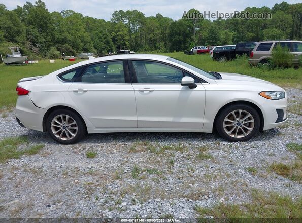 3FA6P0HD4LR229160 2020 FORD FUSION White Вид задньої частини салону