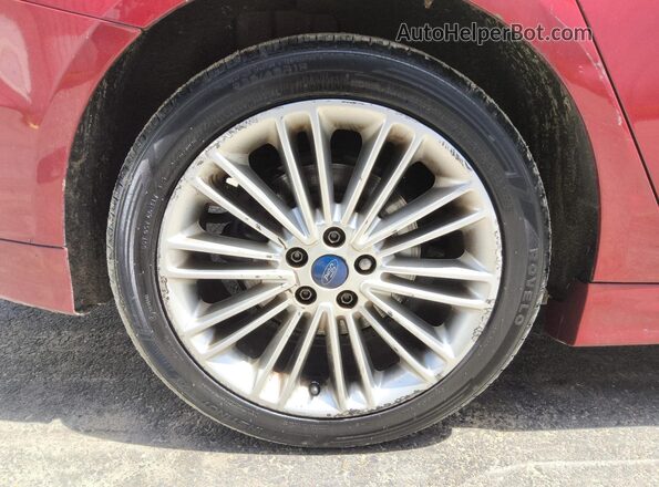 3FA6P0HD5GR265168 2016 FORD FUSION Red 