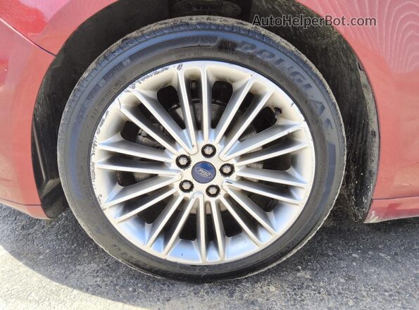 3FA6P0HD5GR265168 2016 FORD FUSION Red 