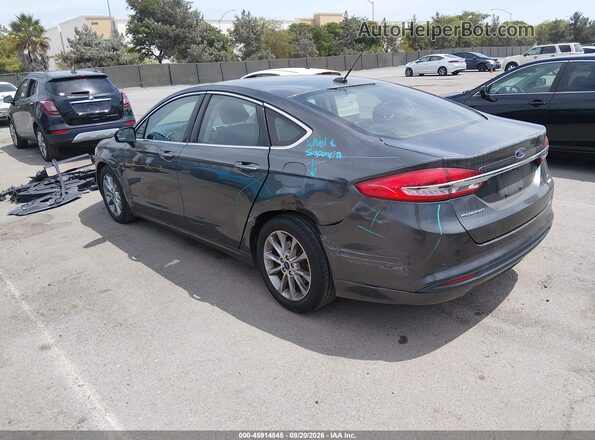 3FA6P0HD5HR195673 2017 FORD FUSION Gray Tył lewy