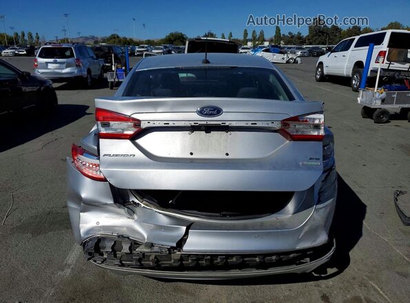 3FA6P0HD5HR294445 2017 FORD FUSION Silver უკანა ხედი