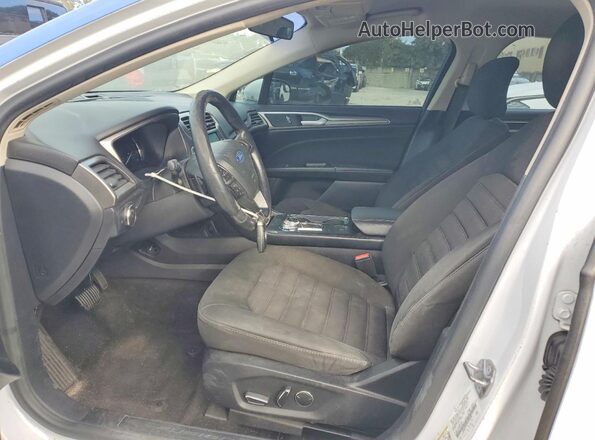 3FA6P0HD5JR184078 2018 FORD FUSION Blue წინა სალონის ხედი