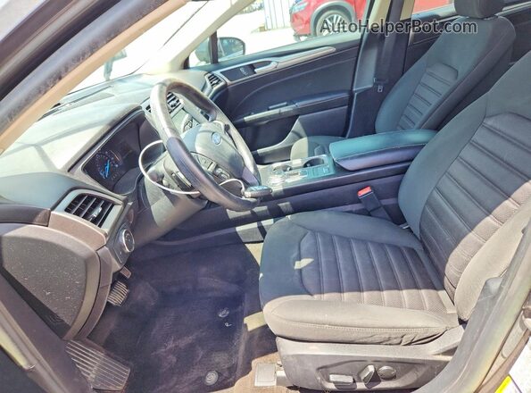 3FA6P0HD5JR267655 2018 FORD FUSION Gray Widok wnętrza z przodu