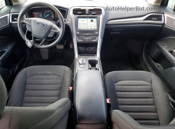 3FA6P0HD5JR267655 2018 FORD FUSION Gray Widok deski rozdzielczej