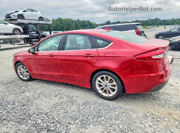 3FA6P0HD5LR184200 2020 FORD FUSION Red Trasero derecho