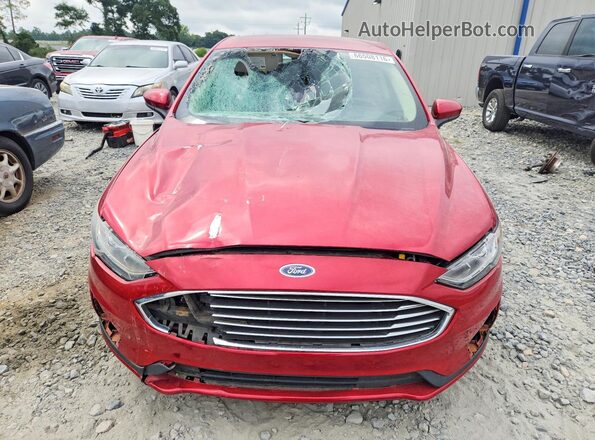3FA6P0HD5LR184200 2020 FORD FUSION Red Vista del salpicadero