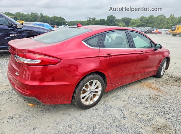 3FA6P0HD5LR184200 2020 FORD FUSION Red Vista frontal