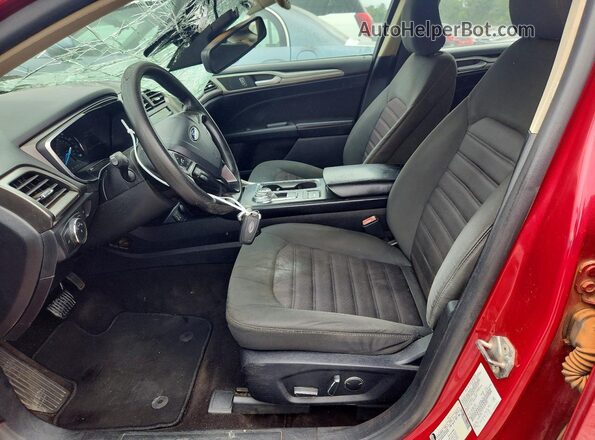 3FA6P0HD5LR184200 2020 FORD FUSION Red Vista interior trasera