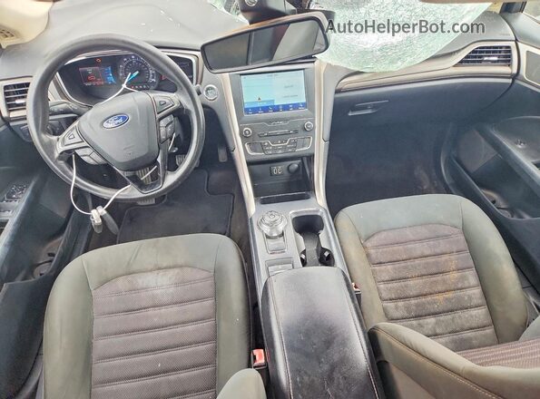 3FA6P0HD5LR184200 2020 FORD FUSION Red Vista interior de 360 grados