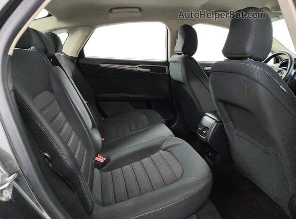 3FA6P0HD5LR248624 2020 FORD FUSION Gray Rear seats view