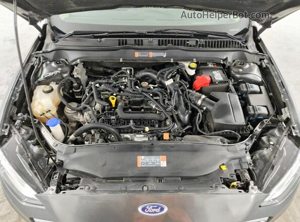 3FA6P0HD5LR248624 2020 FORD FUSION Gray Rear interior view