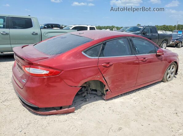 3FA6P0HD6GR202144 2016 FORD FUSION Burgundy Trasero derecho
