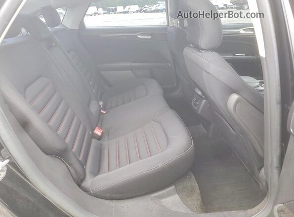 3FA6P0HD6GR219106 2016 FORD FUSION Черный Вид задних сидений