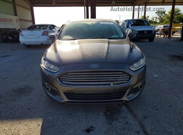 3FA6P0HD6GR297918 2016 FORD FUSION Gray Դիմացի տեսք