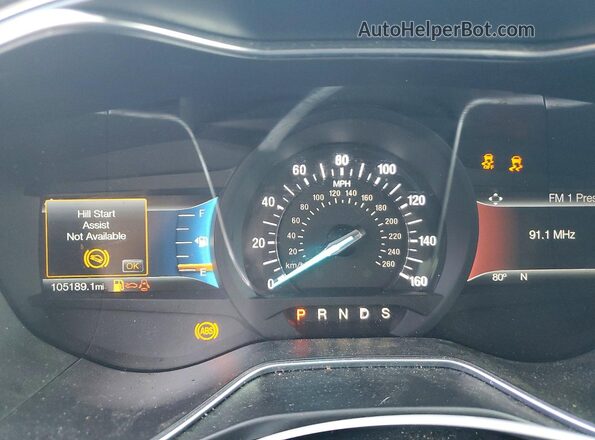 3FA6P0HD6GR297918 2016 FORD FUSION Gray Սարքավորումների վահանակի տեսք