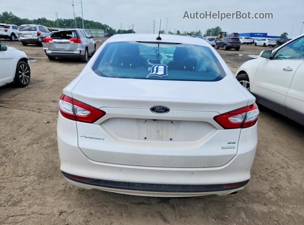 3FA6P0HD6GR326463 2016 FORD FUSION White უკანა ხედი