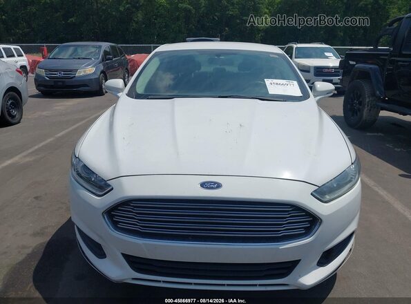 3FA6P0HD6GR392866 2016 FORD FUSION White წინა ხედი