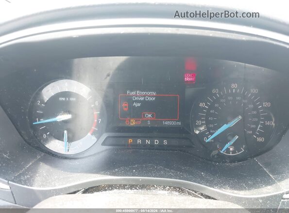 3FA6P0HD6GR392866 2016 FORD FUSION White უკანა სავარძლების ხედი