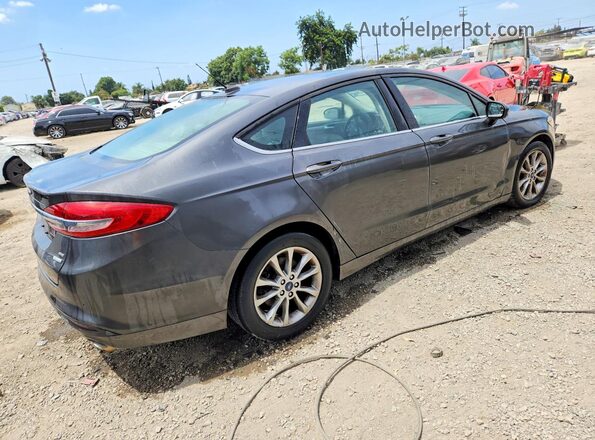 3FA6P0HD6HR123798 2017 FORD FUSION Gray Rear right